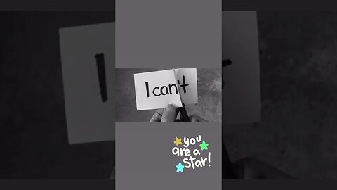 YOU ARE A STAR
