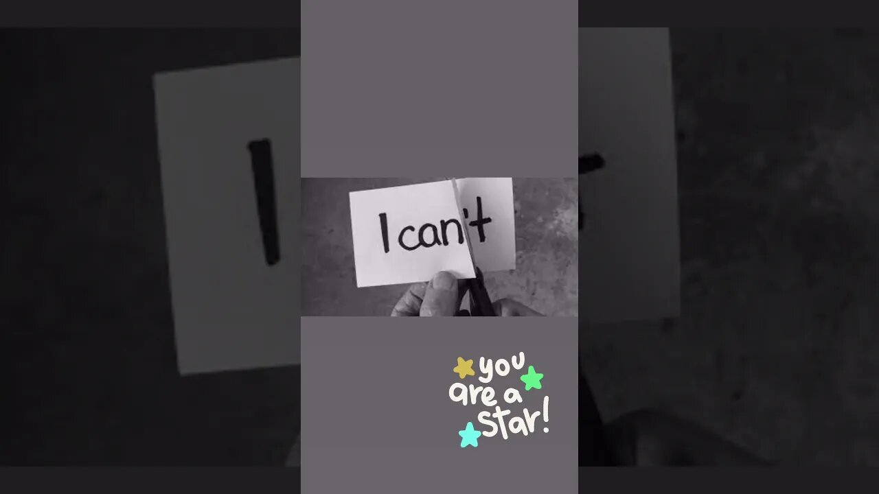 YOU ARE A STAR