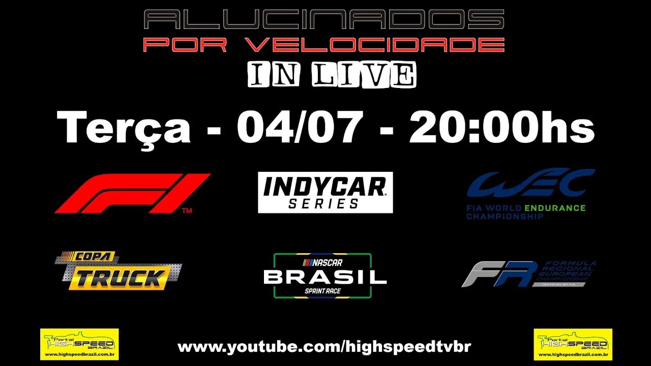 🏎️ ALUCINADOS POR VELOCIDADE IN LIVE