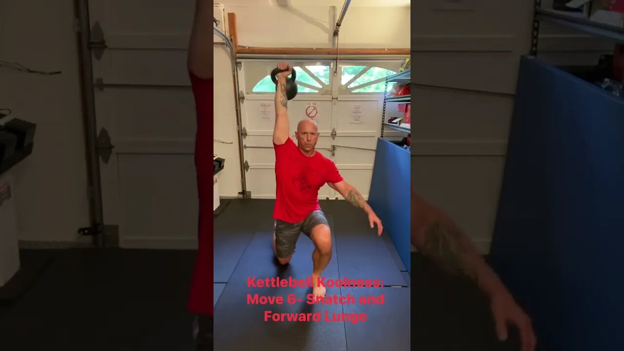 Kettlebell Koolness: Move 6 - Snatch & Forward Lunge @Master Phil