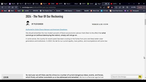 2024 A Year of Reckoning Edom Says