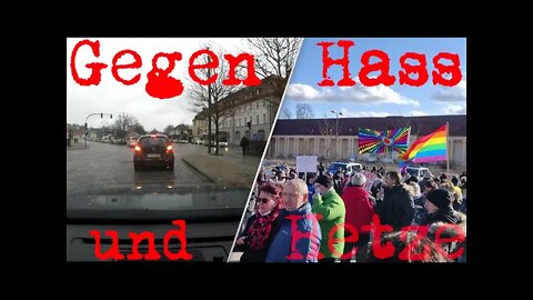 Samstag Autokorso und Demo Trailer
