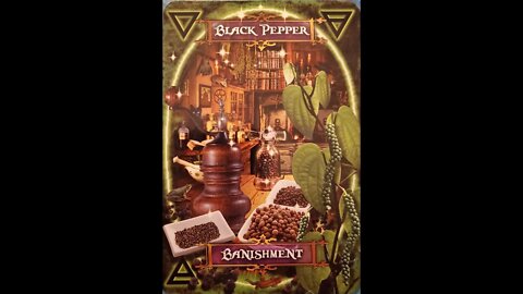 #7 Witches' Kitchen Oracle Cards Black Pepper