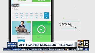 New app teaches kids how to save money