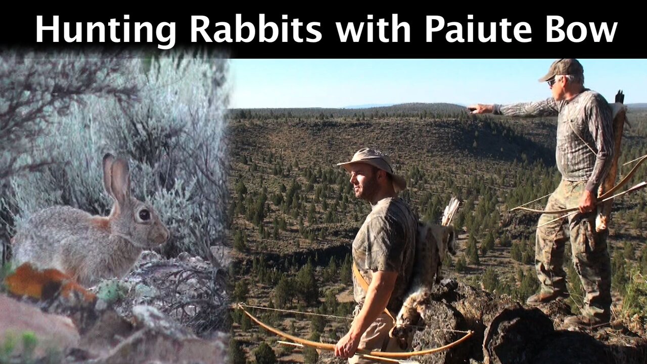 Hunting Rabbits with the Paiute Bow