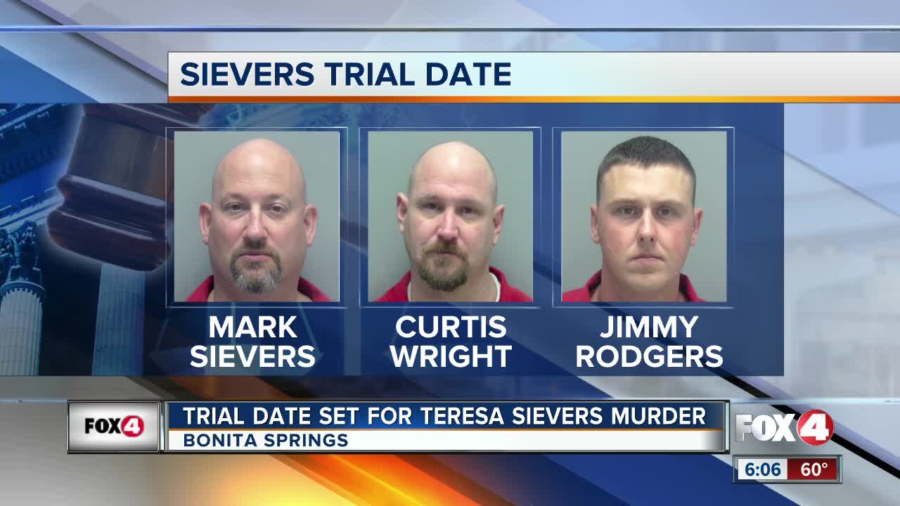 Sievers trial date set