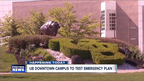 UB Downtown campus to test emergency plan