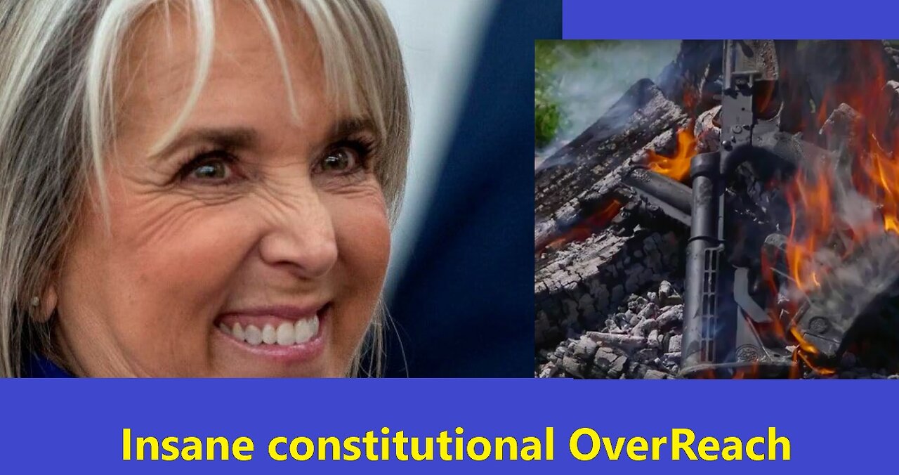 New Mexico Governor Michelle Lujan Grisham orders 30 day ban on guns! #shorts