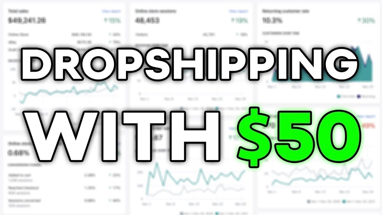 How To Start Dropshipping With 50$ (For Beginners)