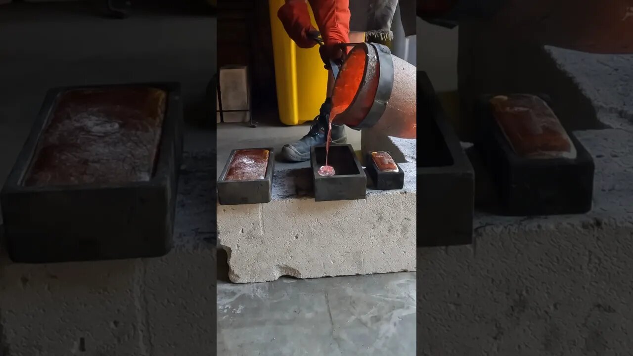 #aluminum #melting #metalcasting #devilforge #belgium #scrapping