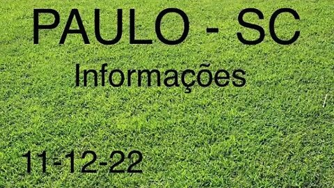 PAULO - SC - Informações