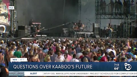 Ticket holders in the dark over KAABOO's future