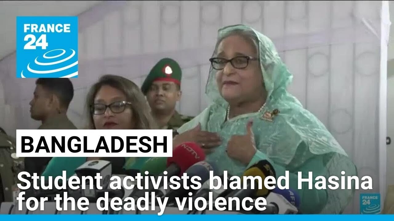 Bangladesh's ex-PM Hasina calls for probe into killings during unrest that led to her ouster