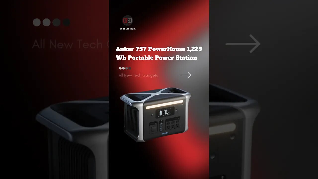 Anker 757 PowerHouse 1,229 Wh Portable Power Station #power#powerhouse #anker #ankerpowerhouse