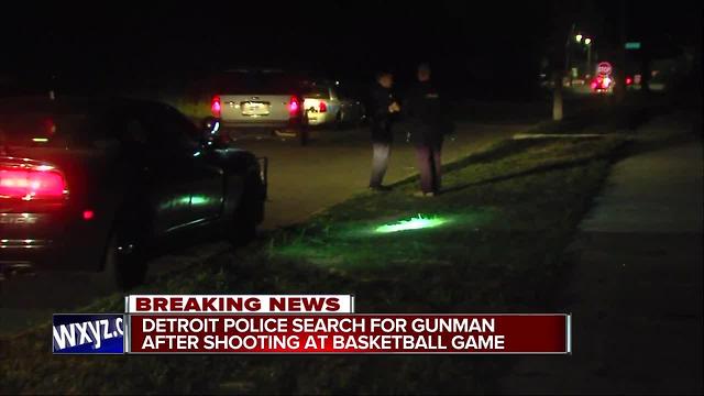 Man shot following argument during basketball game in southwest Detroit