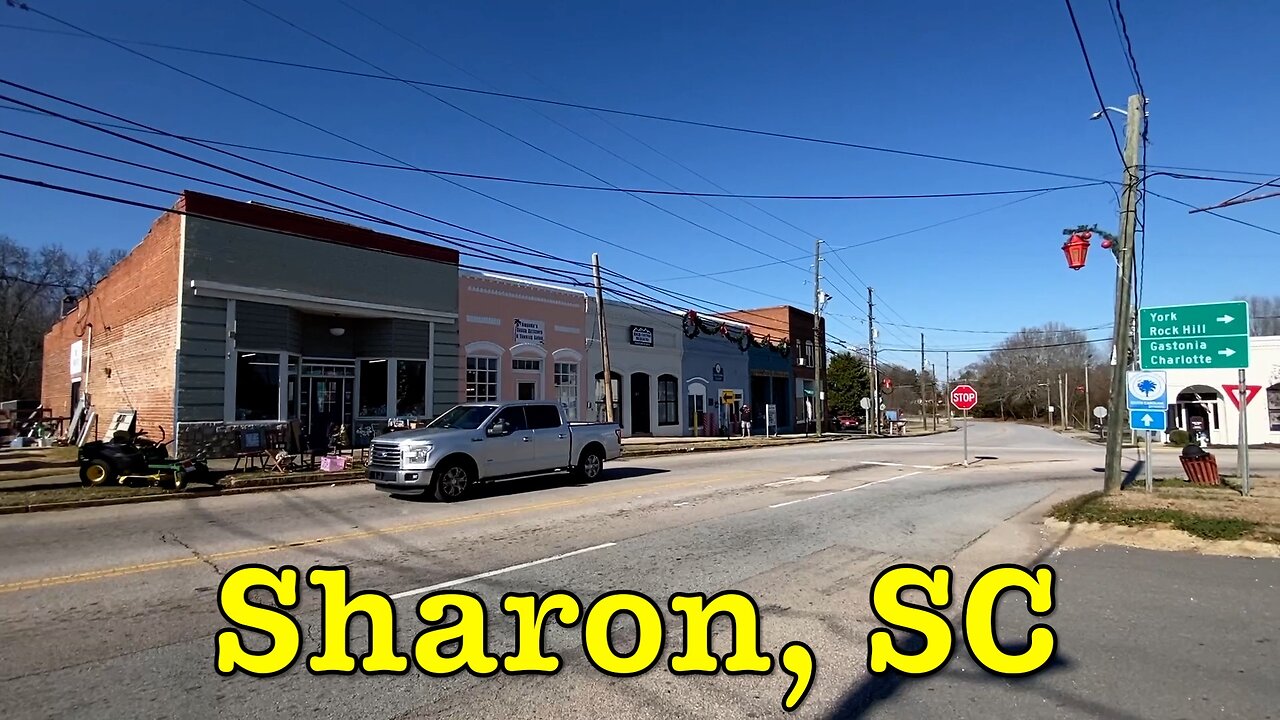 I'm visiting every town in SC - Sharon, South Carolina