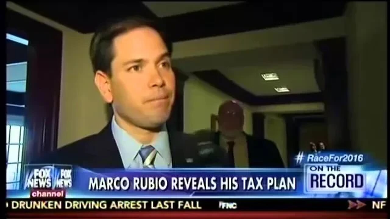 On Fox News, Rubio Discusses Tax Plan