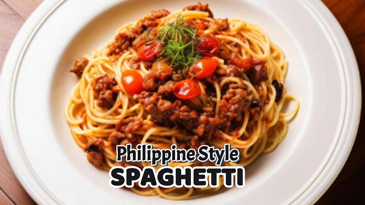 SPAGHETTI (FILIPINO STYLE)