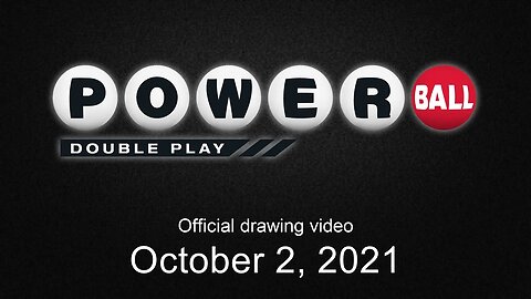 Powerball Double Play drawing for October 2, 2021