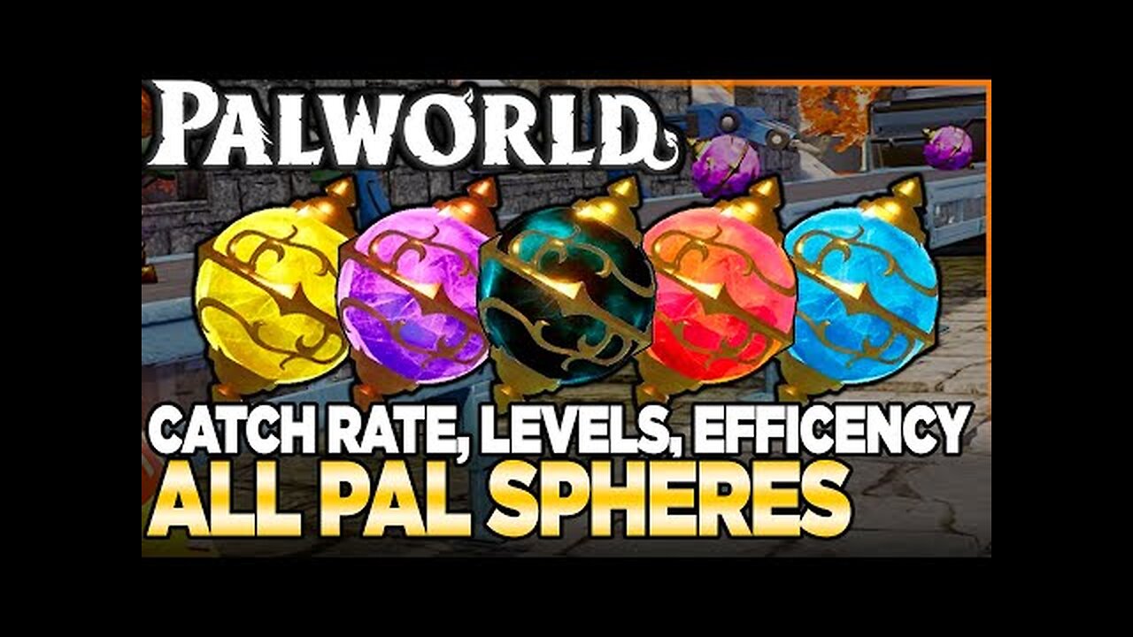 The BEST Pal Spheres to Use in Palworld