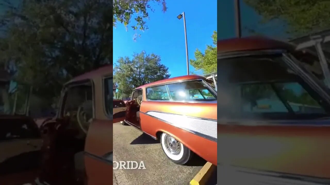 1957 Chevy Bel Air Nomad #shorts #chevy #insta360