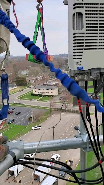 Cell tower pizza delivery