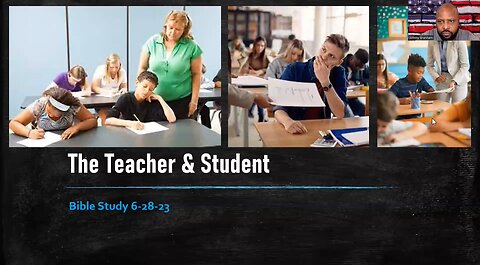 The Teacher & The Student Bible Study