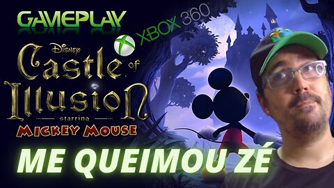MICKEY MOUSE CASTLE OF ILLUSION (XBOX 360) - INICIO DE GAMEPLAY / Jogo remake maravilhoso do ratinho