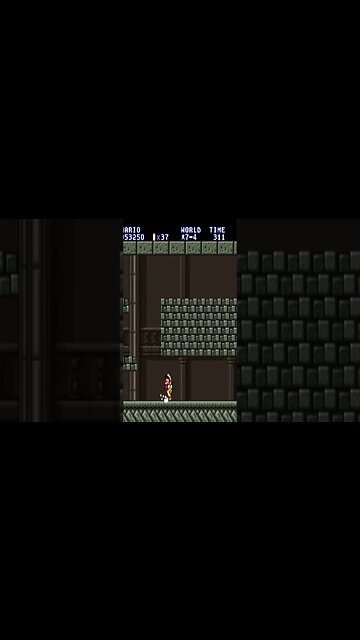 Super mario All Stars Super Mario Bros 1 Short 2nd Quest short World 7