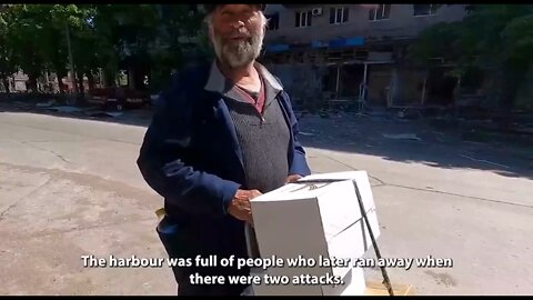 "It was terrifying": Mariupol resident says Ukrainian military shelled and destroyed the city