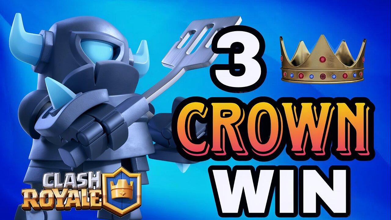 Mini Pekka DOMINATES Clash Royale! Best Deck for 3 Crown Wins