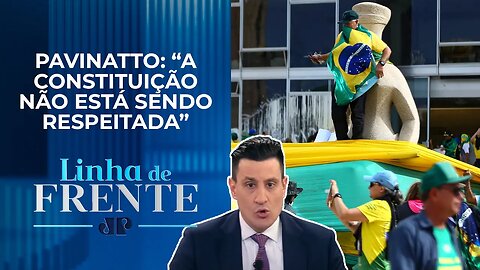 Entenda em quais crimes os manifestantes de 8 de janeiro foram enquadrados | LINHA DE FRENTE