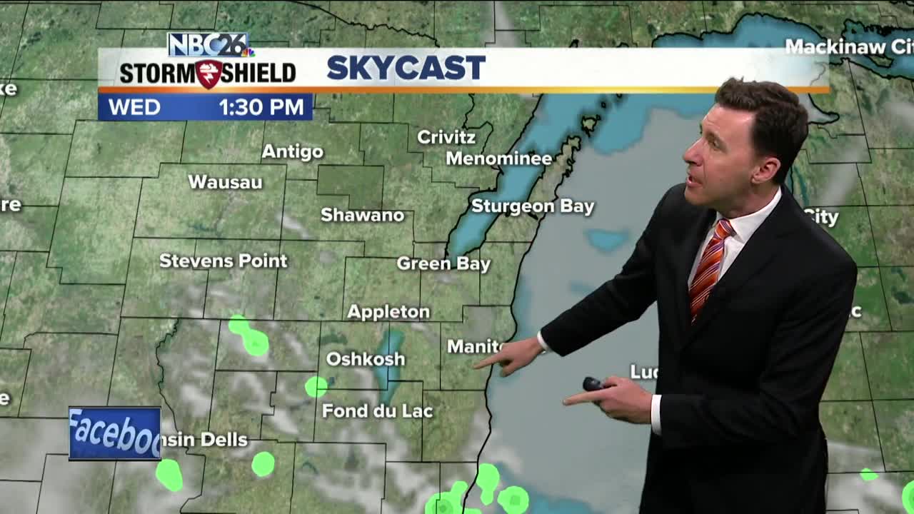 Michael Fish's NBC26 weather forecast