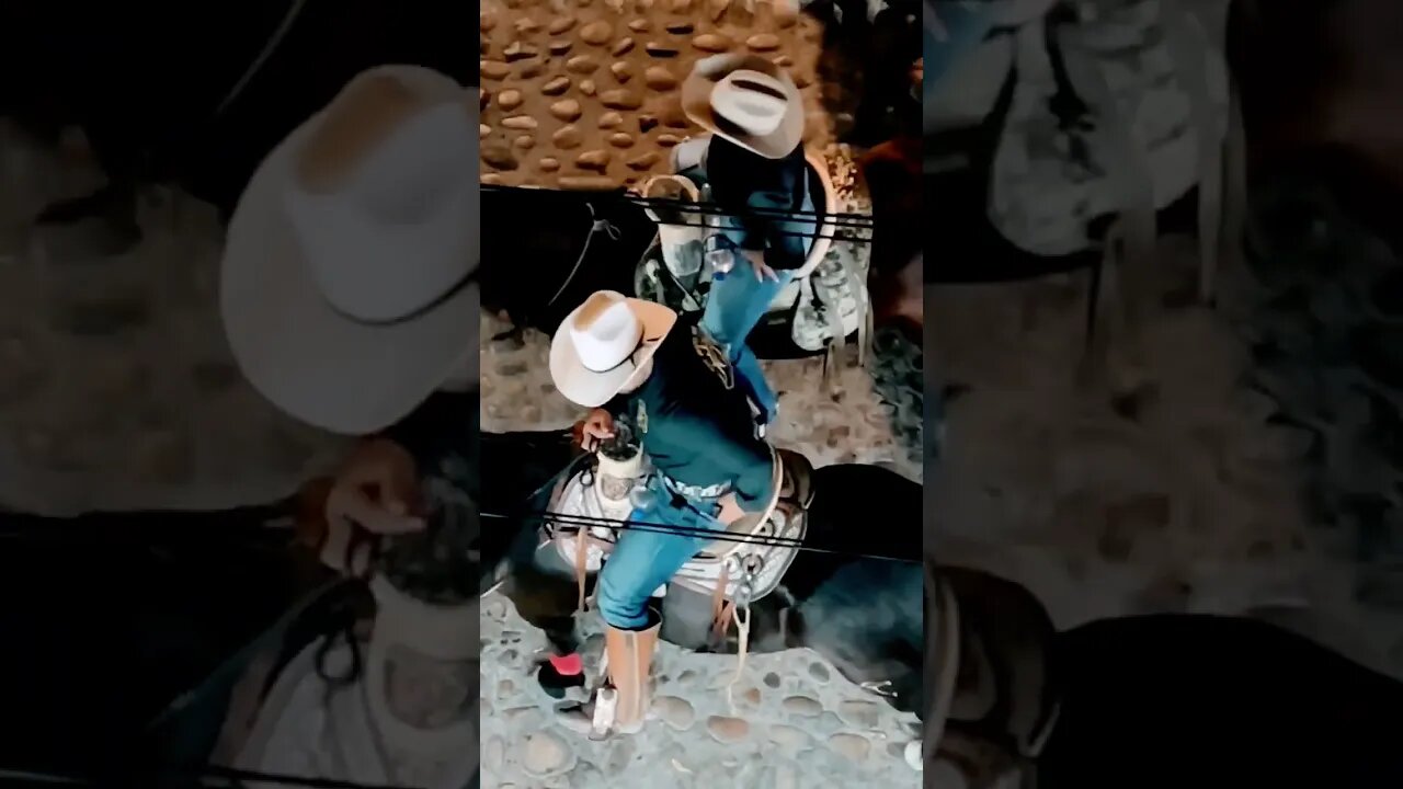 Cowboys and Their Horses and Women - Cowboys Taking Care of Business