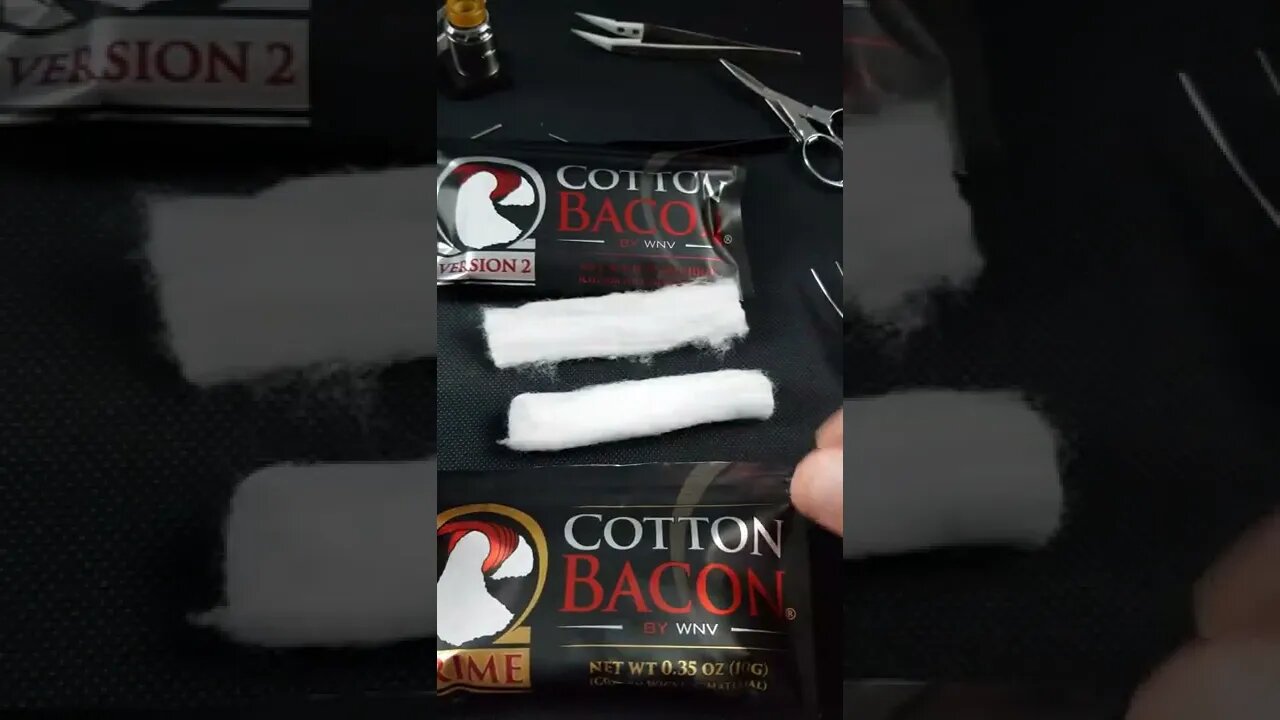 Cotton Bacon Prime vs V2 - Diferenças? Quando usar? VAPE COIL&WICK