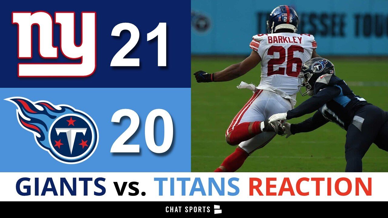 YES! NY Giants News After CLUTCH 21-20 WIN vs Titans: Wan’Dale Injury Update, Saquon Barkley Is BACK