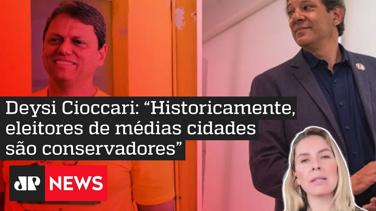 Tarcísio em caminhada na Zona Leste e Haddad em sabatina na Globo: a segunda (24) dos candidatos