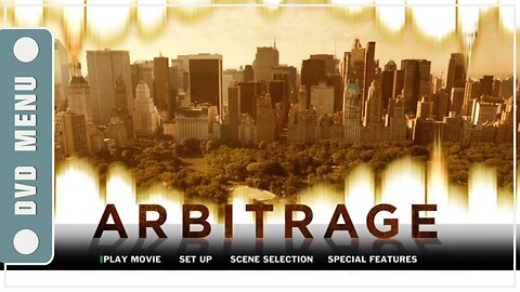 Arbitrage - DVD Menu