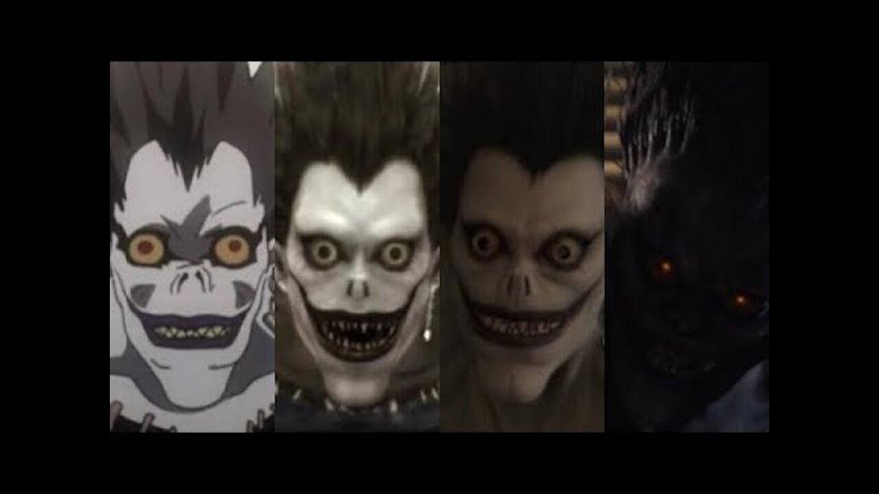Evolution of Ryuk in Anime & Live Action 2006 - 2017