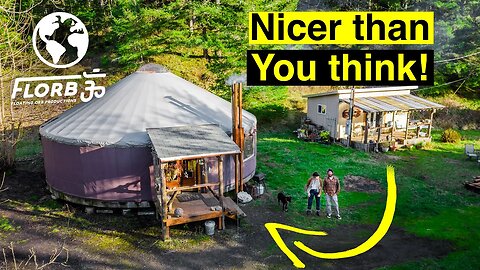 Yurt-Living: It's Actually WAY Nicer than You'd Imagine!