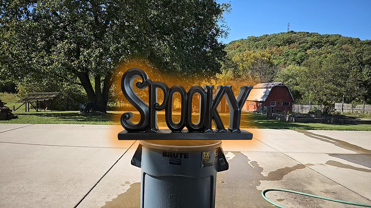 Slow Motion Spooky Drop / Splash