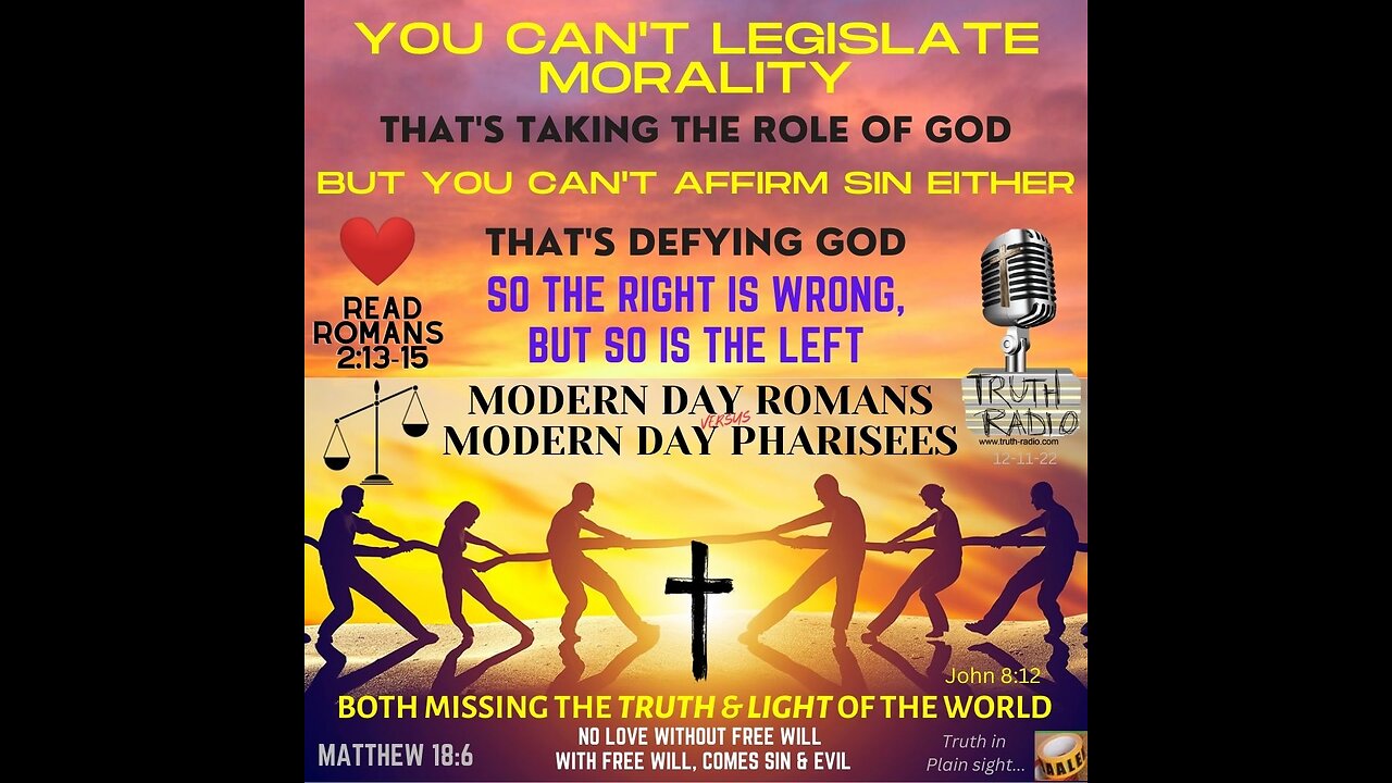 You Can't Legislate Moral Law