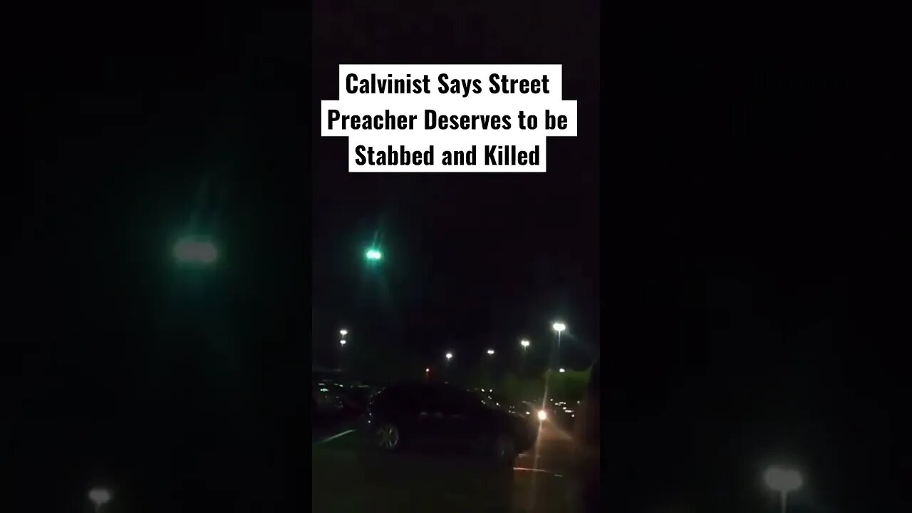 Calvinist in Dallas TX says Rich Penkoski Deserves to be Stabbed and Killed