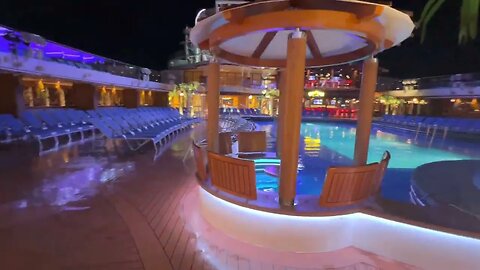 Just a walk on the mardi Gras ￼cruise ship