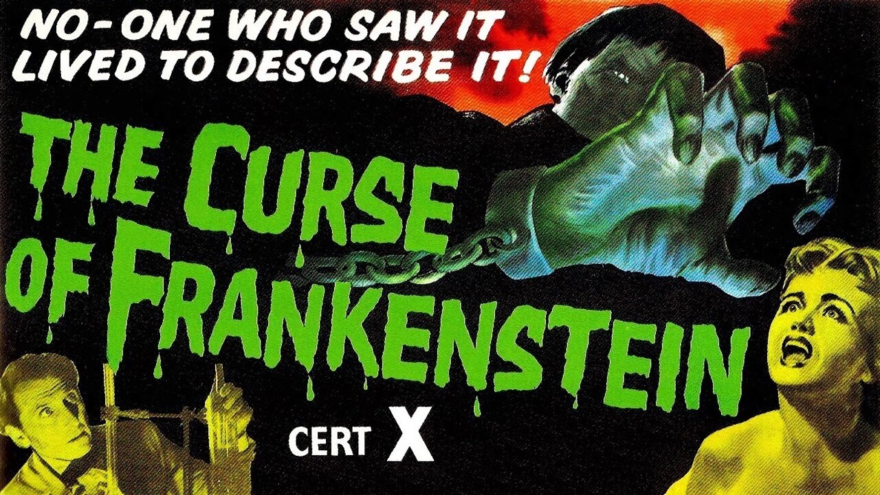 The Curse of Frankenstein (1957) Peter Cushing, Christopher Lee, Hazel Court