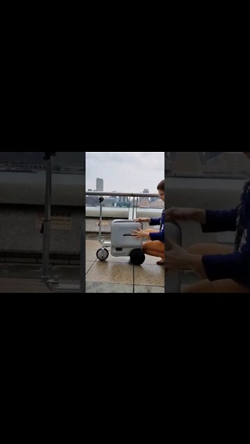 Strong suitcase Scooter #shorts #scooter #electric