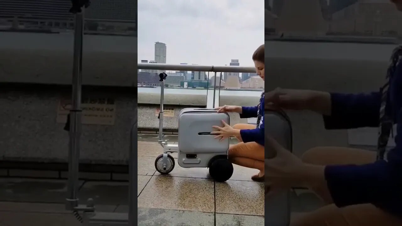 Strong suitcase Scooter #shorts #scooter #electric