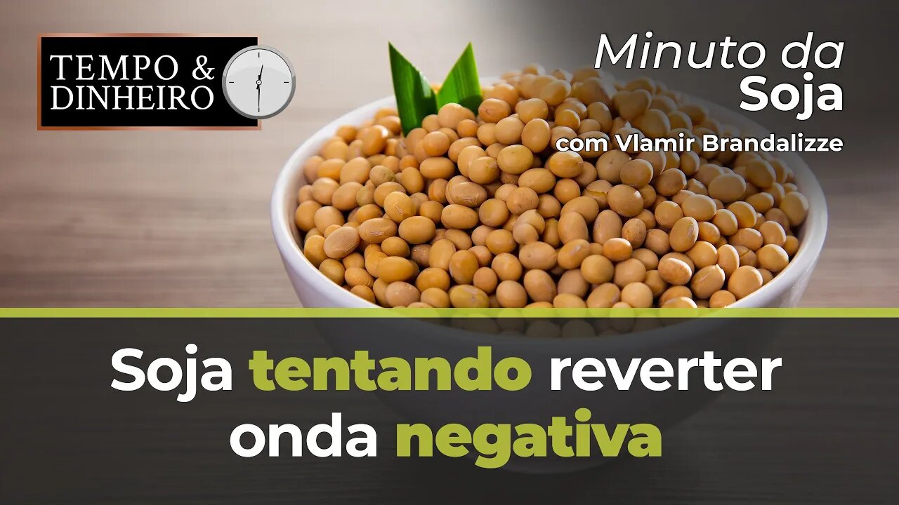 Soja tentando reverter onda negativa