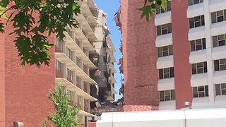 Explosion at Reno dorm