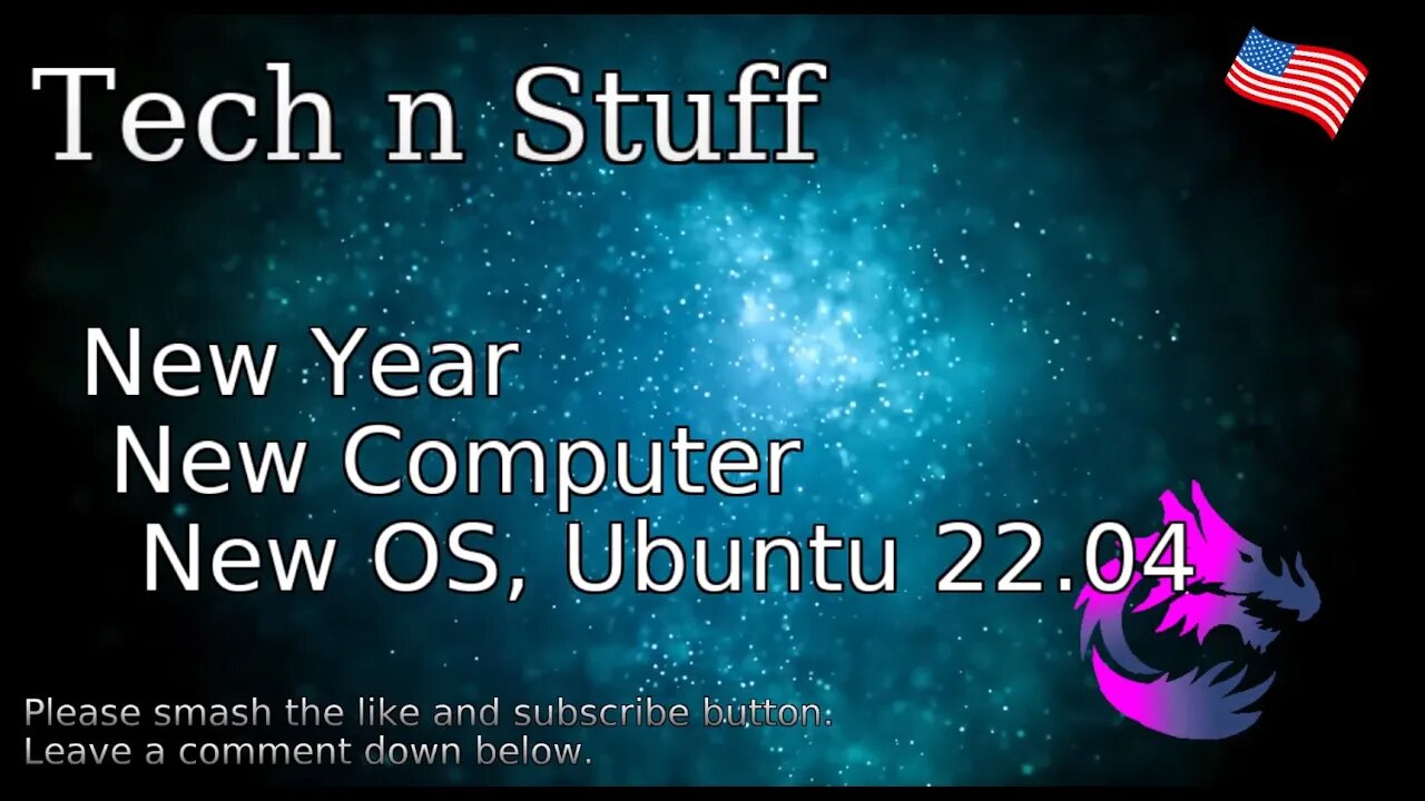 New Year New Computer New OS, Ubuntu 22.04